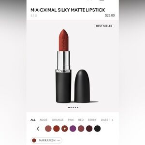 MAC Marrakesh Silky Matte Lipstick